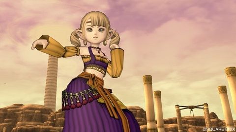 踊り子のドレスを使ってドレスアップ ドラクエ10 エルフの羽根は食べられませんっ 踊り子のドレスを使ってドレスアップ ドラクエ10 エルフの羽根は食べられませんっ