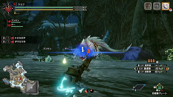 97 里 6 電光雷轟 夢幻泡影 トビカガチ タマミツネ モンハンライズ モンハンライズ ライトボウガン担いで行きます 狩 Mhrise