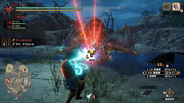 224 集 7 高難度 嵐ト炎ヲ司ルモノ クシャルダオラ テオ テスカトル モンハンライズ モンハンライズ ライトボウガン担いで行きます 狩 Mhrise