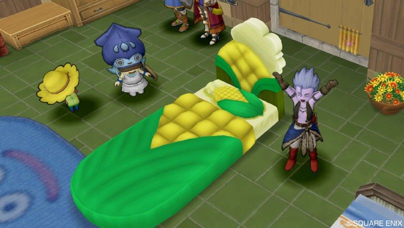 ドラクエ10 これもなかなか モロコシのベッド ドラクエ10 屋根裏 サーチ