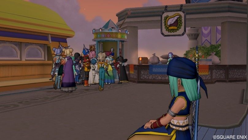 ドラクエ10 くじ もうすぐ発売 ジュレット駅で待機中 マハのドラクエ冒険日記