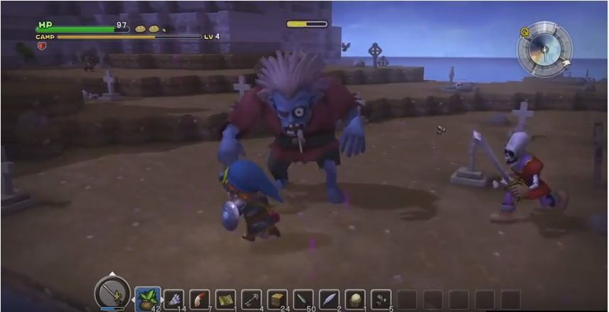 Dqb リムルダール編 45 巨大リビングデッドを討伐して力の指輪 ちからのゆびわ を入手 ドラクエビルダーズ ゲーム攻略のまほろば