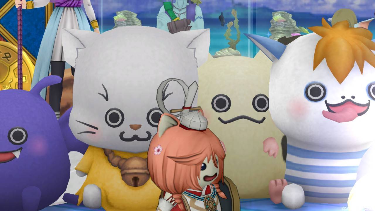 顔コーデで遊んでみた ぷくりんのあしあと ドラクエ10攻略
