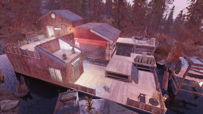 Fallout76 攻略データベース Fo76 人通りの多い場所ってキャンプ被ることやっぱ多いのでサイロ付近に引っ越してみた