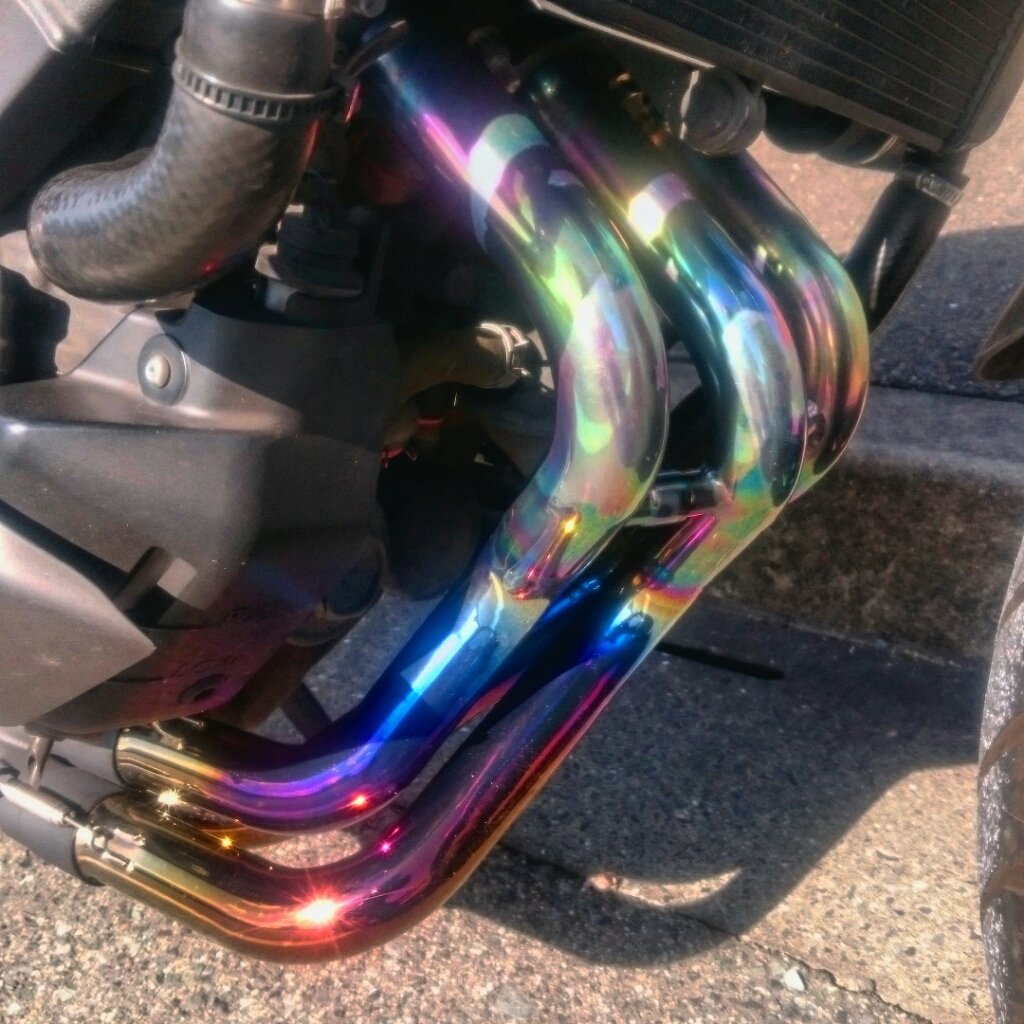 MT09 プラナスのマフラーに交換♥ : 相棒はMT-09 ブログ mt09