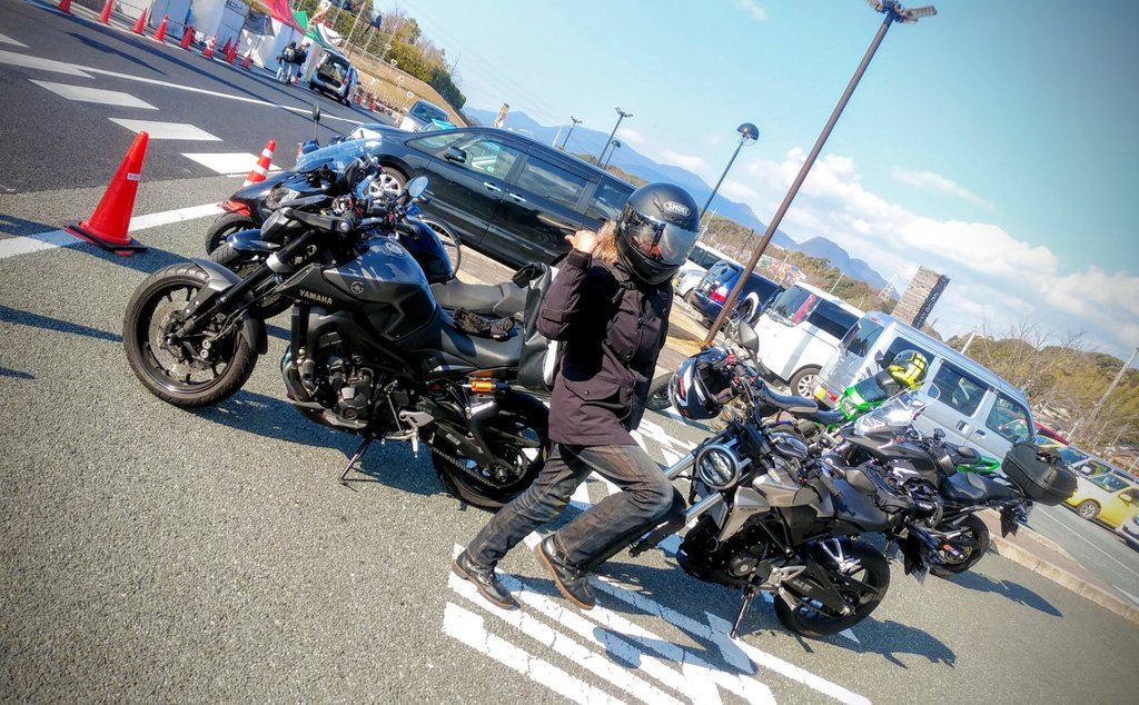 Mt09 Cb250rとusa 相棒はmt 09 ブログ Mt09