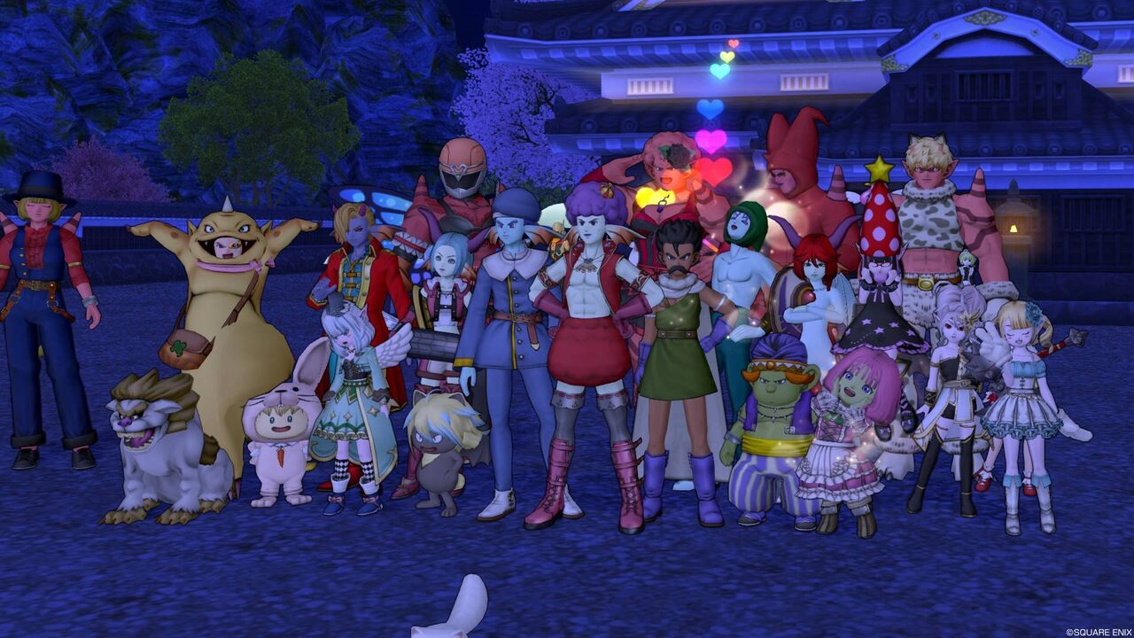 ドラクエ１０ 第６回 変態バナナトラップ集会 に行っていた 一輪のテンスの花