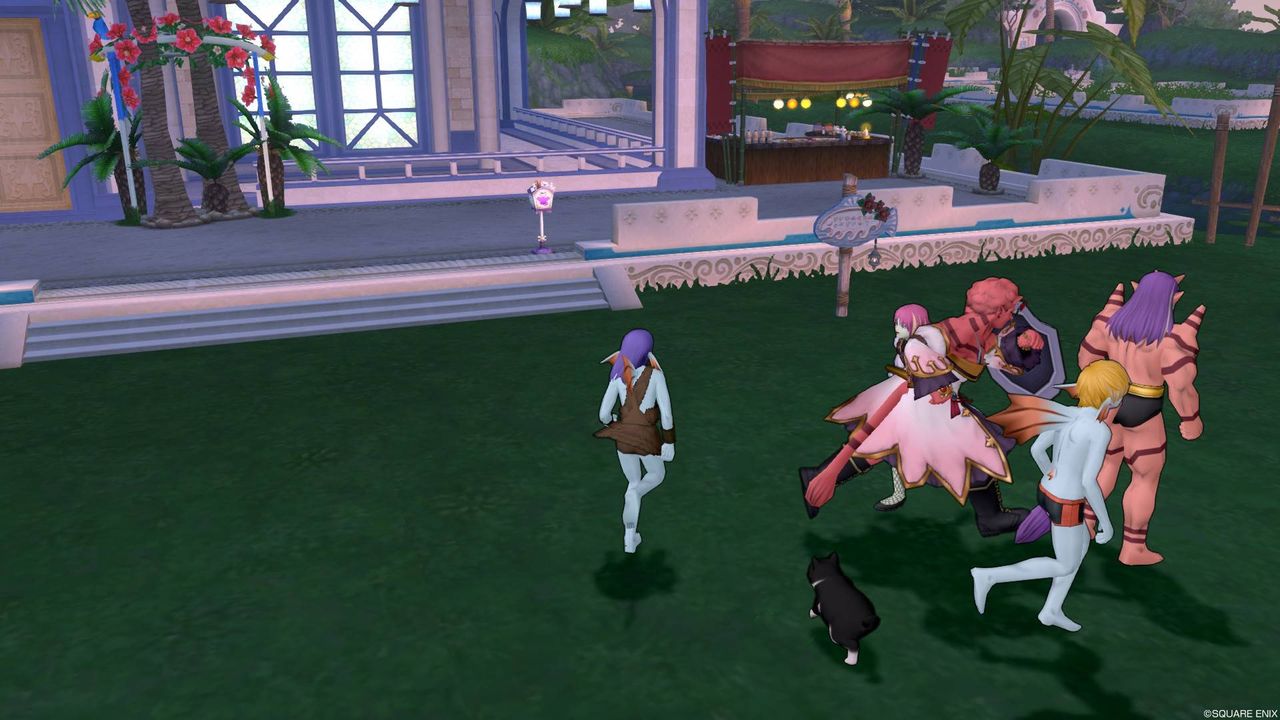 ドラクエ10 バナナトラップで遊ぼう に行ってきた 一輪のテンスの花