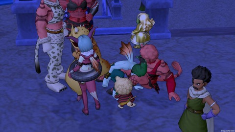 ドラクエ１０ 第６回 変態バナナトラップ集会 に行っていた 一輪のテンスの花
