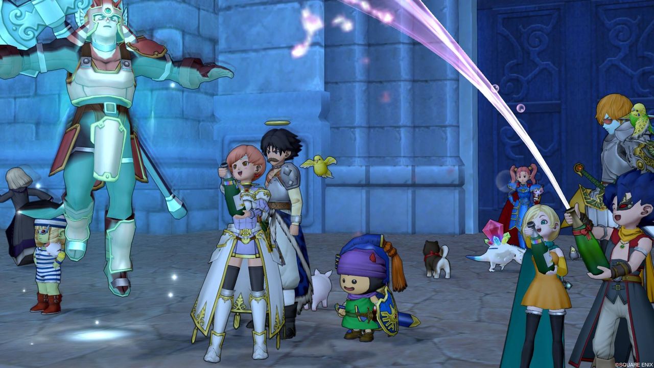 ドラクエ10 テンの日コスプレパーティに行ってきた 一輪のテンスの花