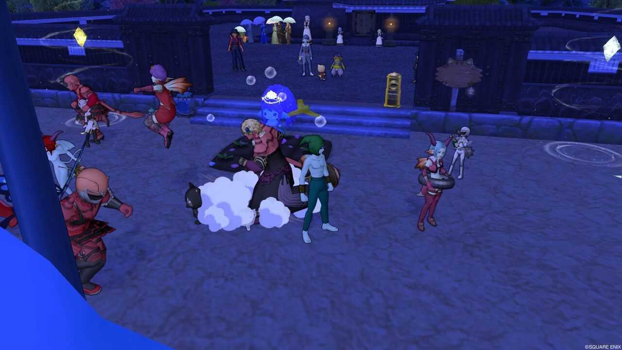 ドラクエ１０ 第６回 変態バナナトラップ集会 に行っていた 一輪のテンスの花