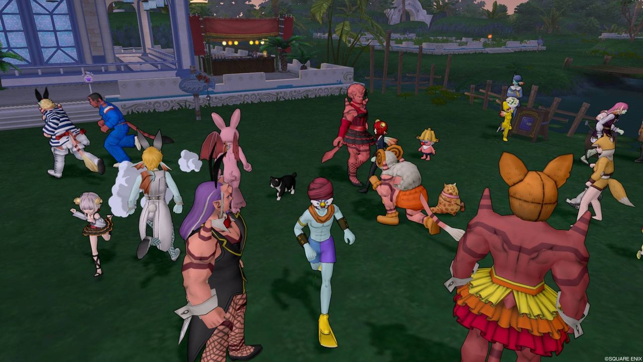 ドラクエ10 第2回 変態バナナトラップ集会 に行ってきた 一輪のテンスの花