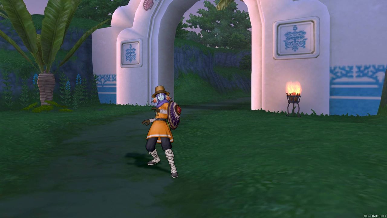 ドラクエ10 バナナトラップで遊ぼう に行ってきた 一輪のテンスの花