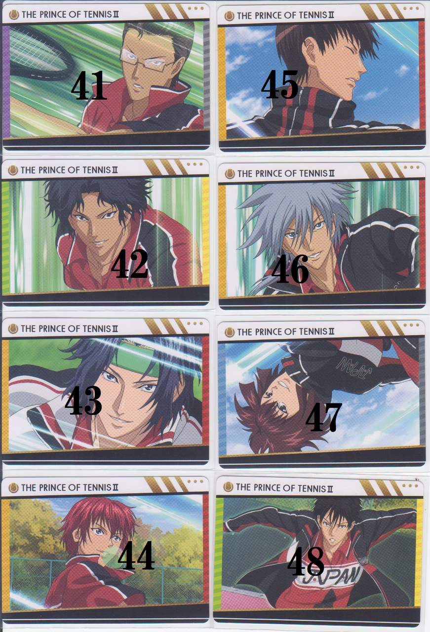 全種類初公開！？ 書店の王子様 トレーディングカード 新テニスの王子