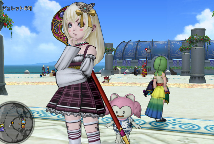 つむみ調査団の みつけよう ロングヘア ドラクエ10 つむさんぽ