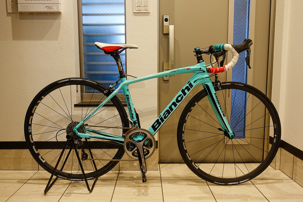 BIANCHI 「ビアンキ」 INFINITO CV 2017年モデル ロードバイク / バイチャリ阪急塚口店 ITV6H1W14V7O Bianchi Infinito CV 2017 納車 : The Room of Dr.Kazu