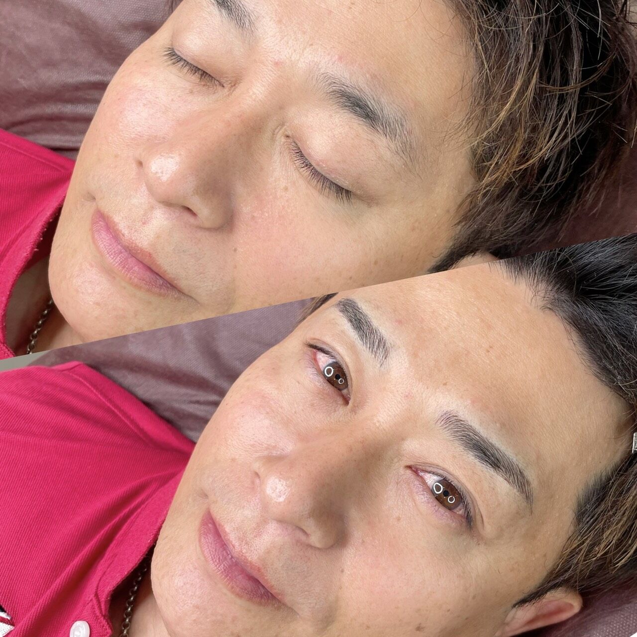 男性の眉 毛並みアートメイク 当院の内装 Dr Fumiの美容blog