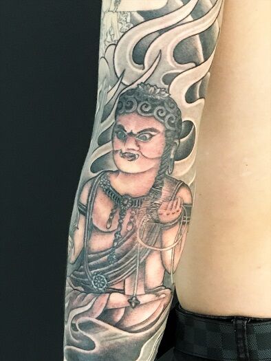 不動明王な日 栃木県鹿沼市 宇都宮市のドラゴンタトゥースタジオ Dragontattoostudio