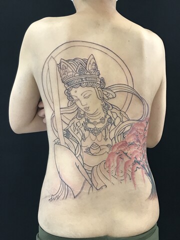 虚空蔵菩薩スタートな日 栃木県鹿沼市 宇都宮市のドラゴンタトゥースタジオ Dragontattoostudio