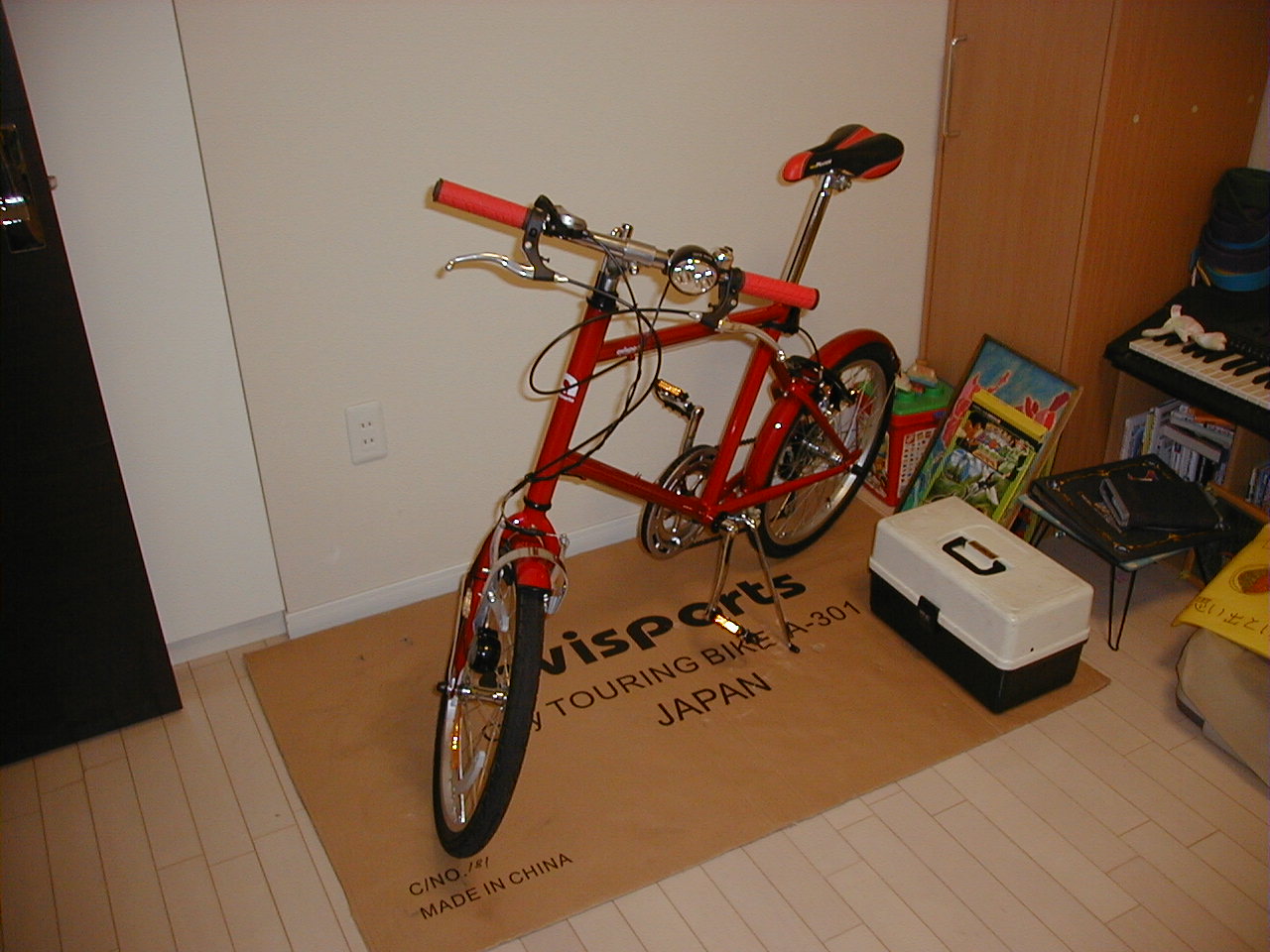 マジ軽ライト マジ軽ロボ Akw 3000装着 ミニベロで遊ぼう