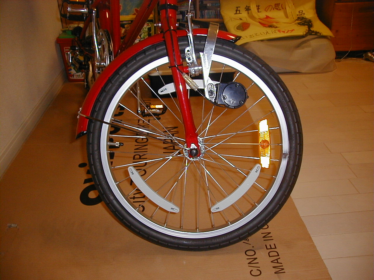 マジ軽ライト マジ軽ロボ Akw 3000装着 ミニベロで遊ぼう