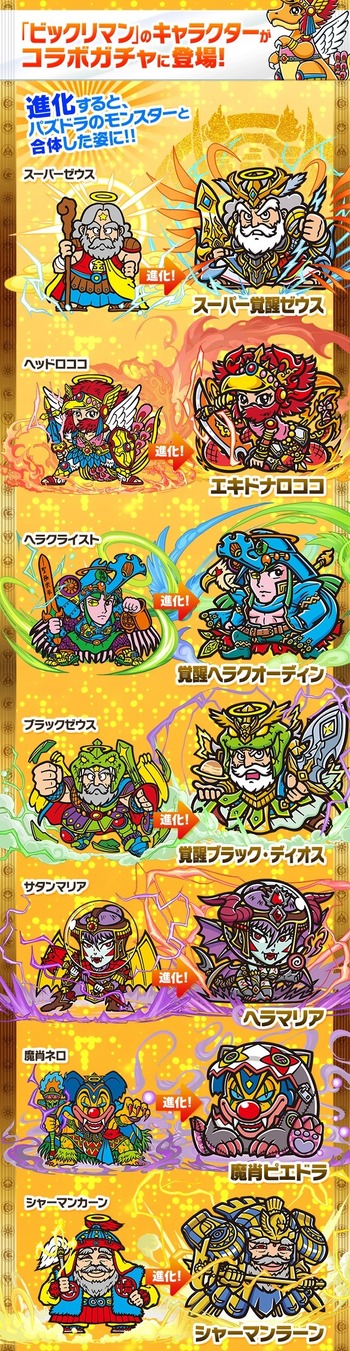 パズドラ　ビックリマンコラボ