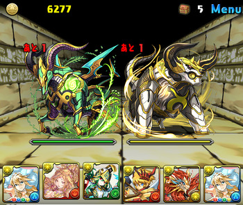 パズドラ　煌と地の鉄星龍