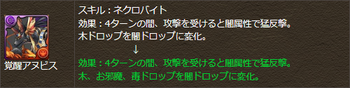 パズドラ 覚醒アヌビス スキル調整