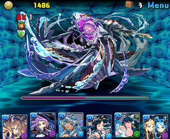 パズドラ　青の契約龍