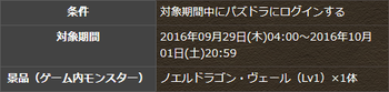 パズドラ ミオン降臨 ノエルチャレンジ キャンペーン