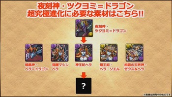 パズドラ　ヨミドラゴン　超究極　進化素材