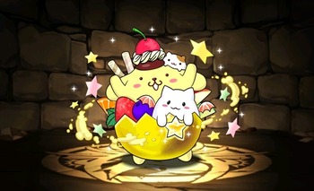 パズドラ　ポムポムプリン　たまドラプリン　究極