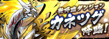 パズドラ　カネツグ降臨