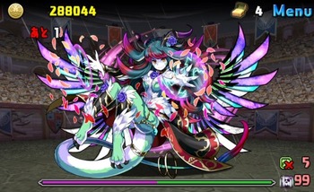 パズドラ　一度きりチャレンジ　リンシア