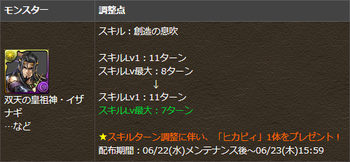 パズドラ　創造の息吹　調整