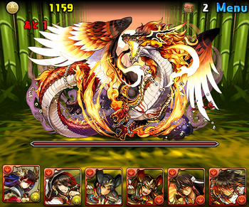パズドラ　緋空の転界龍