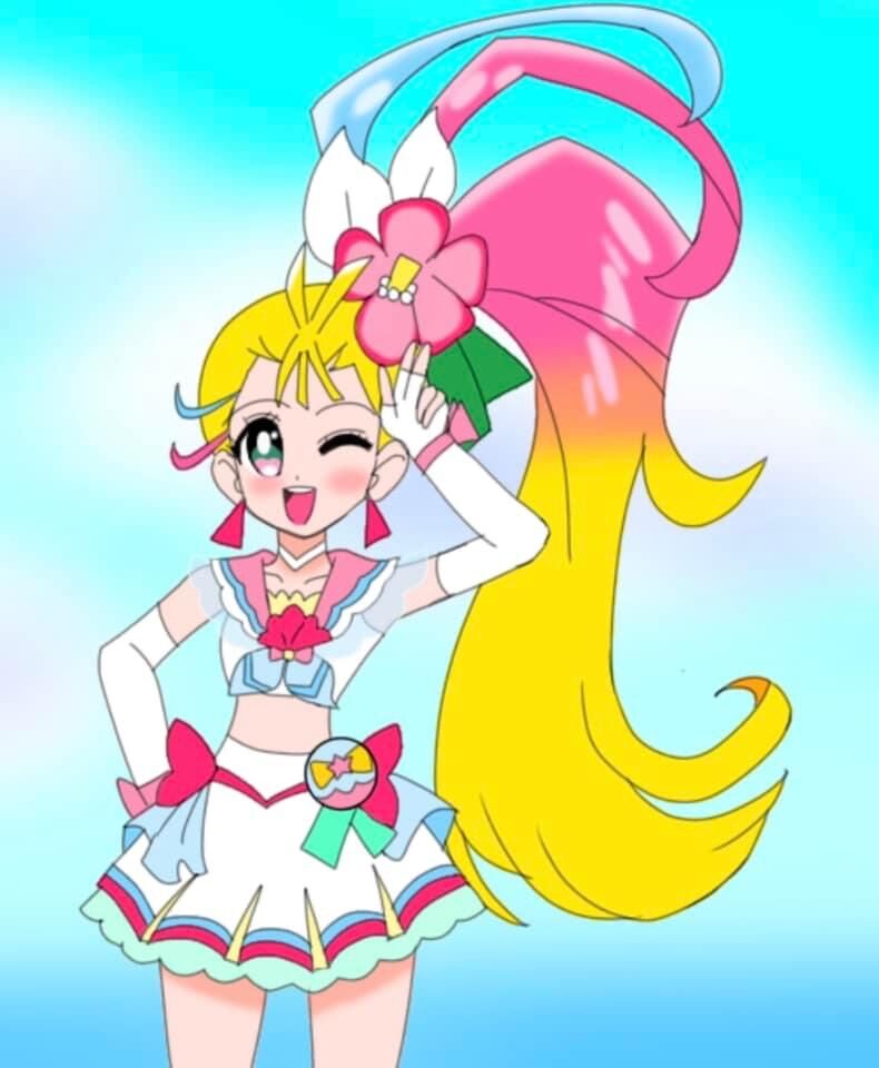 絵描きの冒険者katosanのblog ８月１日はトロピカル ジュ プリキュアのキュアサマー 夏海まなつ の誕生日22