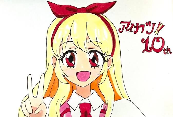 日本限定 アイカツ アクリルスタンド 10周年 歴代主人公 全種セット