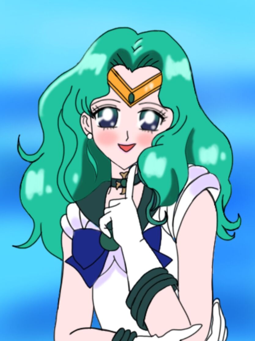 3月6日はセーラーネプチューン（海王みちる）の誕生日 : 絵描きの冒険