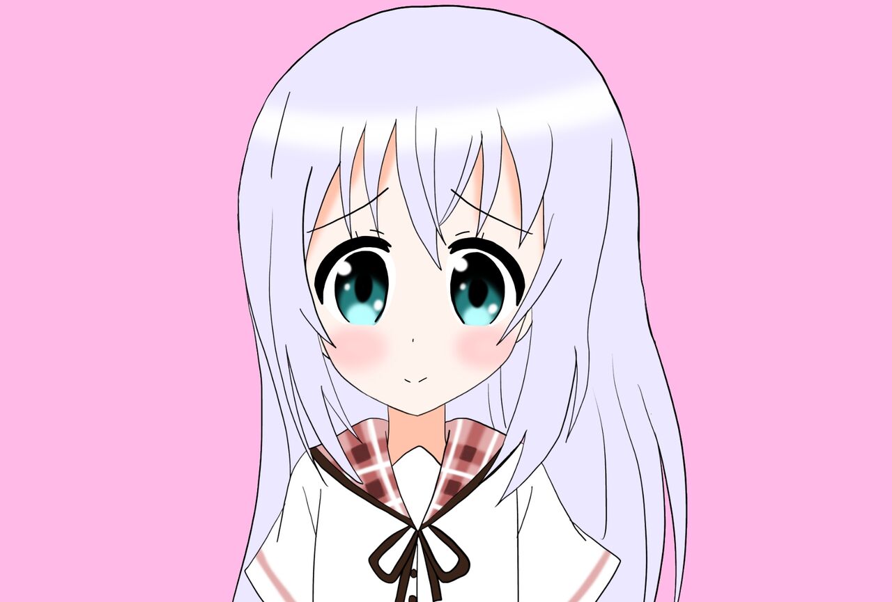 絵描きの冒険者katosanのblog ごちうさ3期4話再現 ココアの制服を着たチノちゃん 絵描きの冒険者katosanのblog ごちうさ3期4話再現 ココアの制服を着たチノちゃん