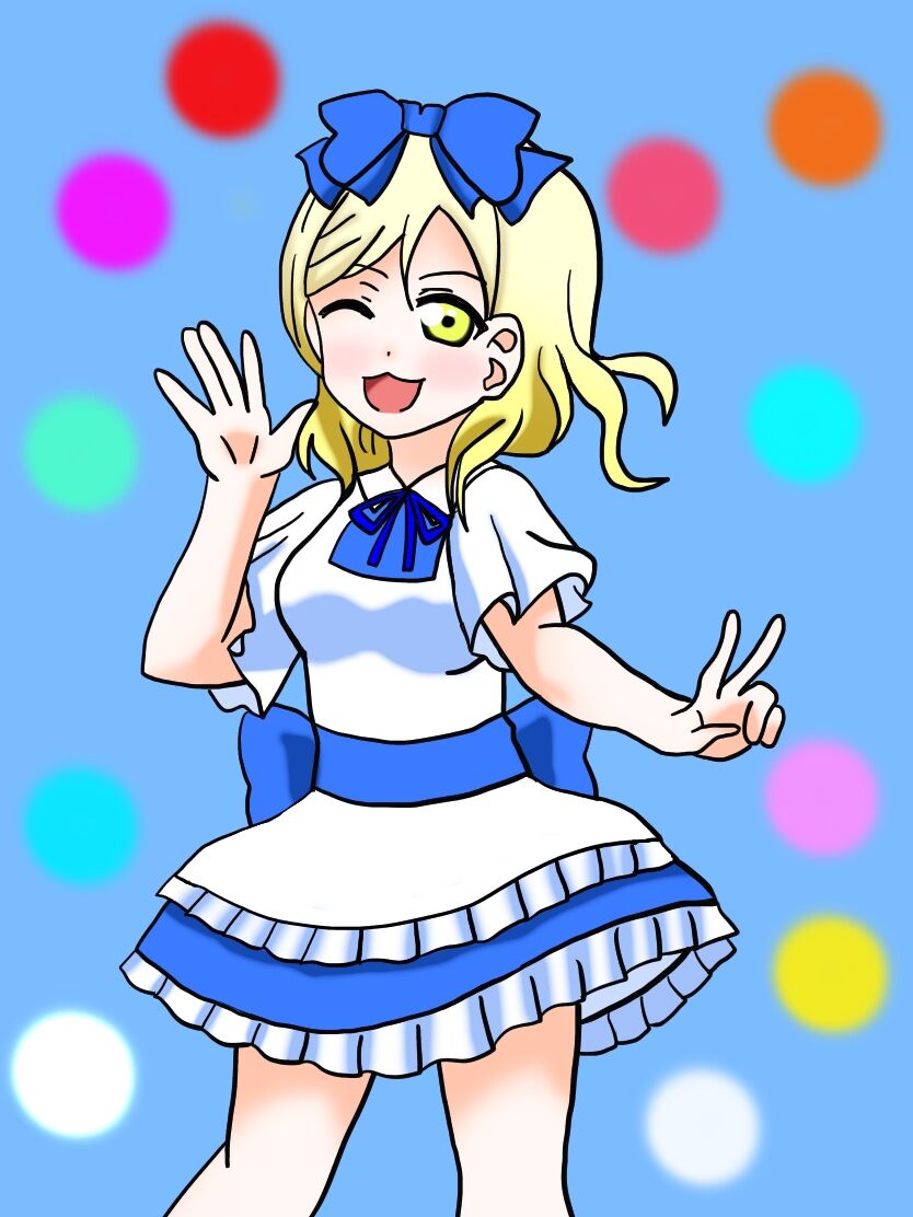 絵描きの冒険者katosanのblog ６月１３日はaqoursの小原鞠莉の誕生日