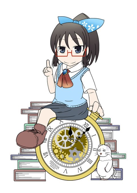 夏服 着色 生足
