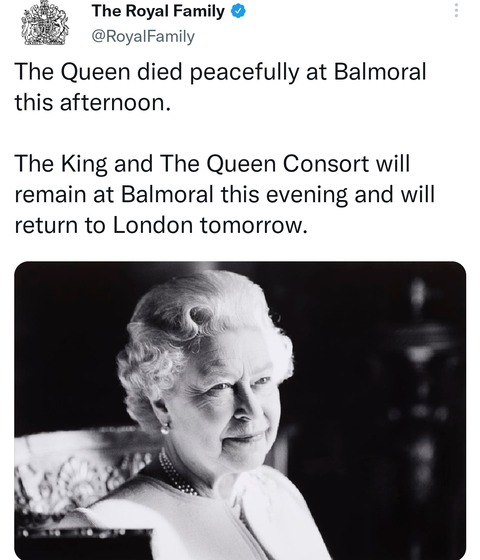 「イギリスのエリザベス女王が９６歳で崩御」海外の反応