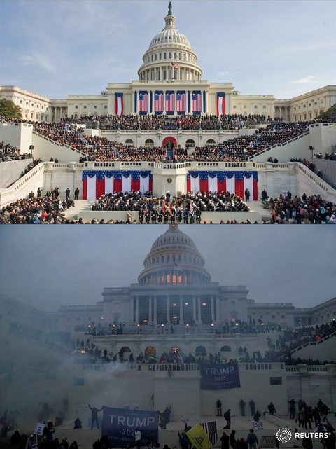 「トランプ支持者がアメリカ連邦議会を襲撃」海外の反応