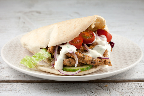 Pork-gyros-pitas