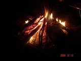 焚き火