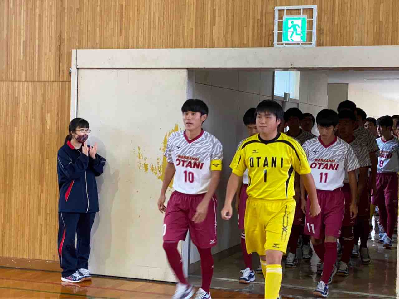 選手権全道出場壮行会 : 『蹴 魂』 稚内大谷高校サッカー部ブログ