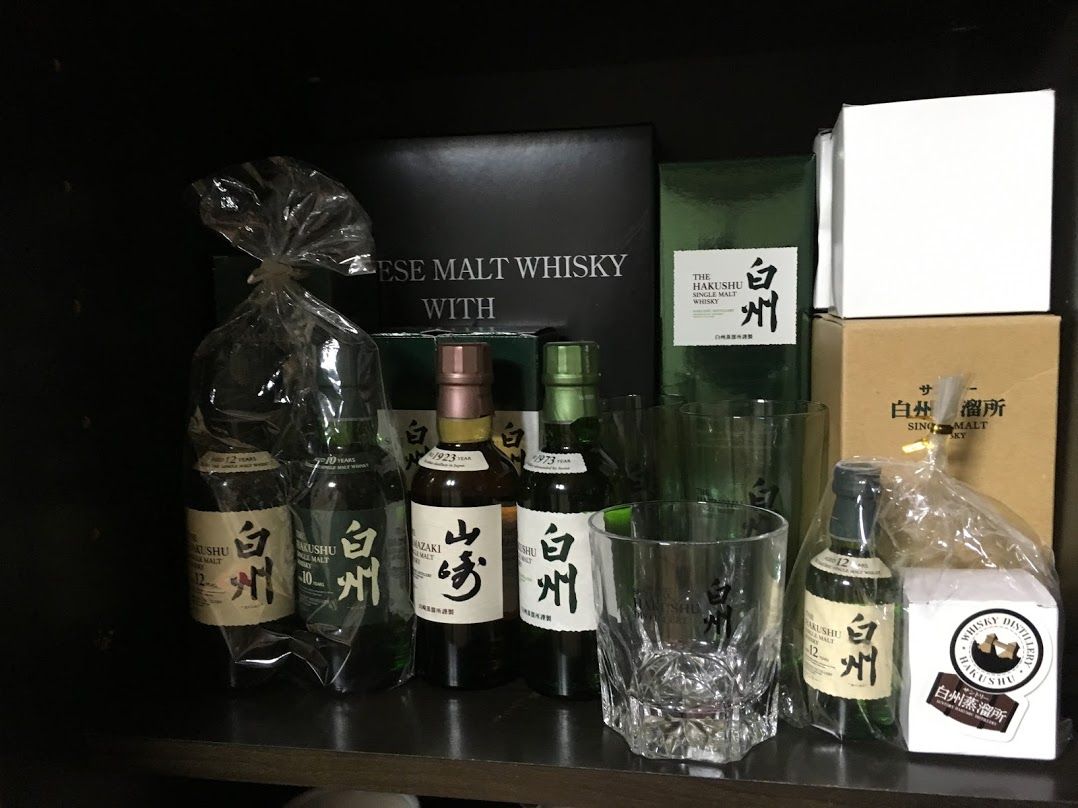 Clif S Blog サントリーシングルモルトウィスキー白州の棚卸し