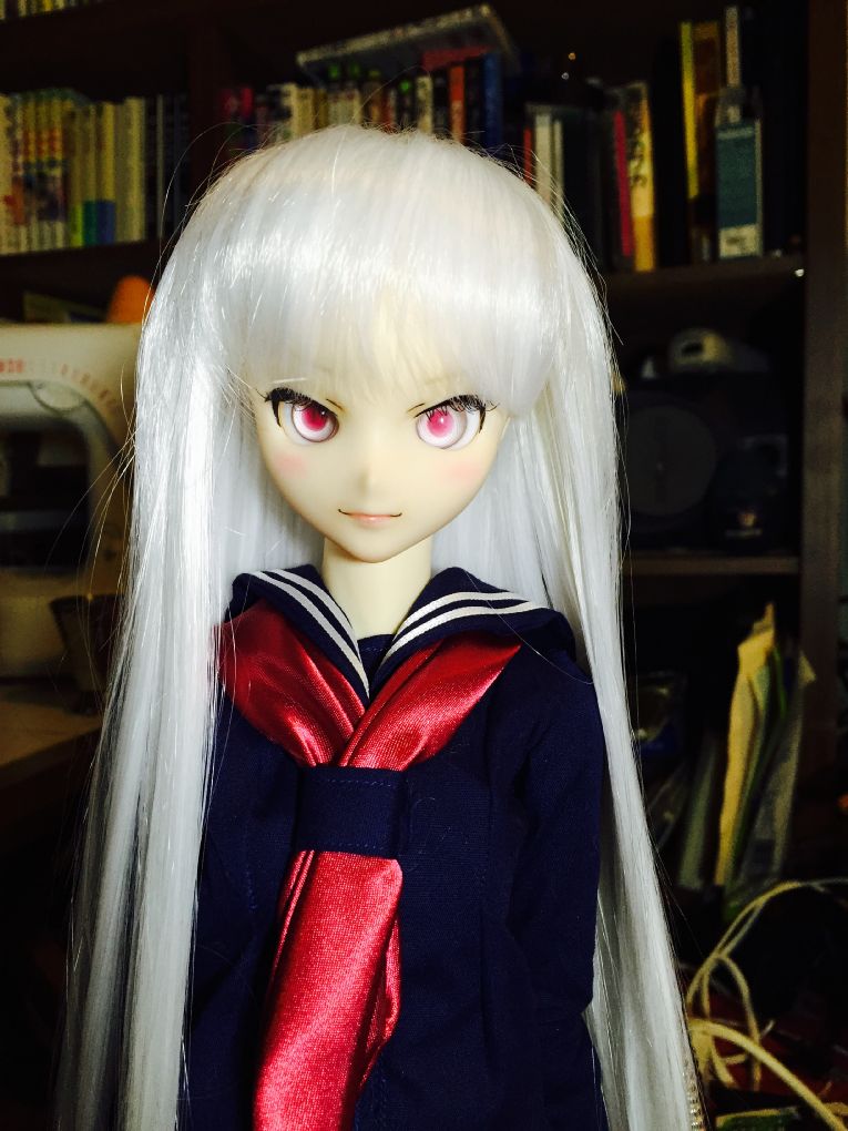 オビツ50-03・カンナヘッドのメイク : カフェ・ド・犬