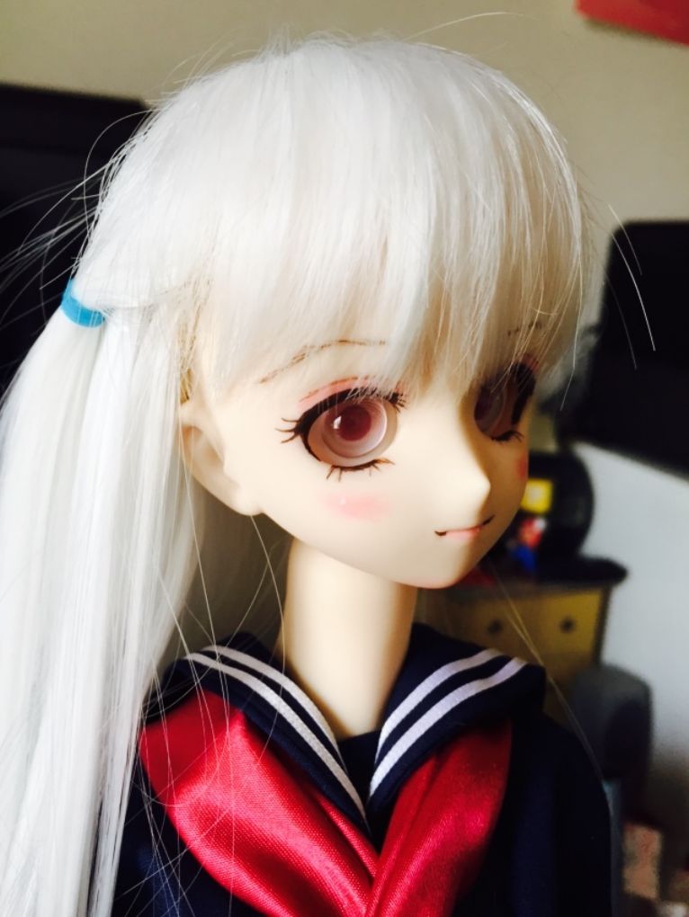 オビツ50-02・みすずヘッドのメイク : カフェ・ド・犬